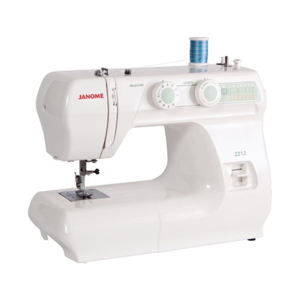 Janome 2212 Front-Loading Sewing Machine with 12 Built-In Stitches