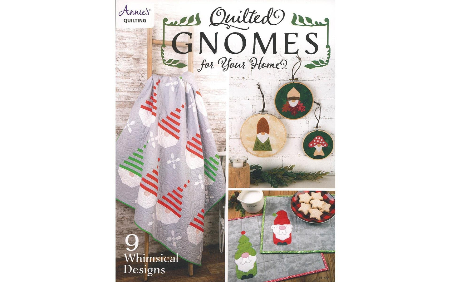 Annie's Publishing Quilted Gnomes for Your Home Pattern Book