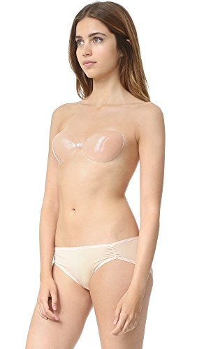 Nubra Women's Silicone Adhesive Bra, Nude, B