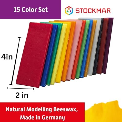 STOCKMAR Modelling Beeswax Sheets in a Cardboard Box
