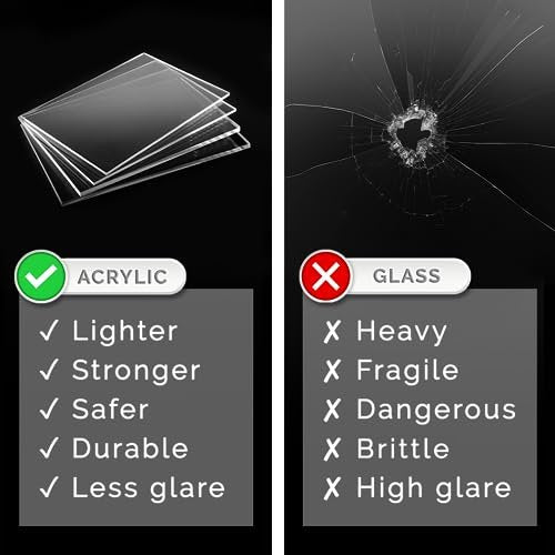 Marketing Holders Acrylic Sign Holder 11" x 14" Literature Flyer Poster Frame Letter Notice Menu Pricing Deli Table Tent Countertop Expo Event Sign Holder Display Stand Double Sided Bottom Loading