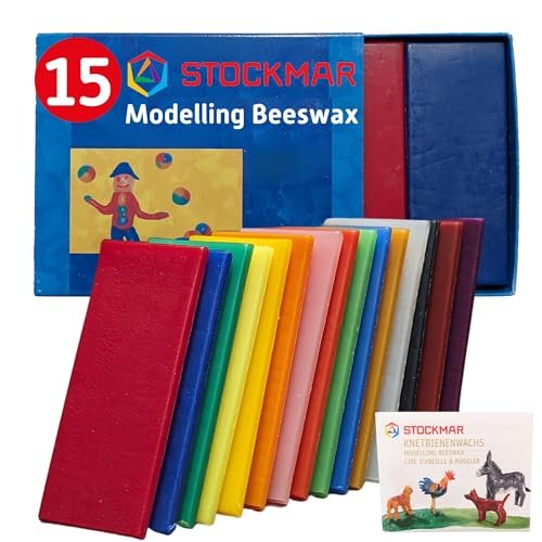 STOCKMAR Modelling Beeswax Sheets in a Cardboard Box