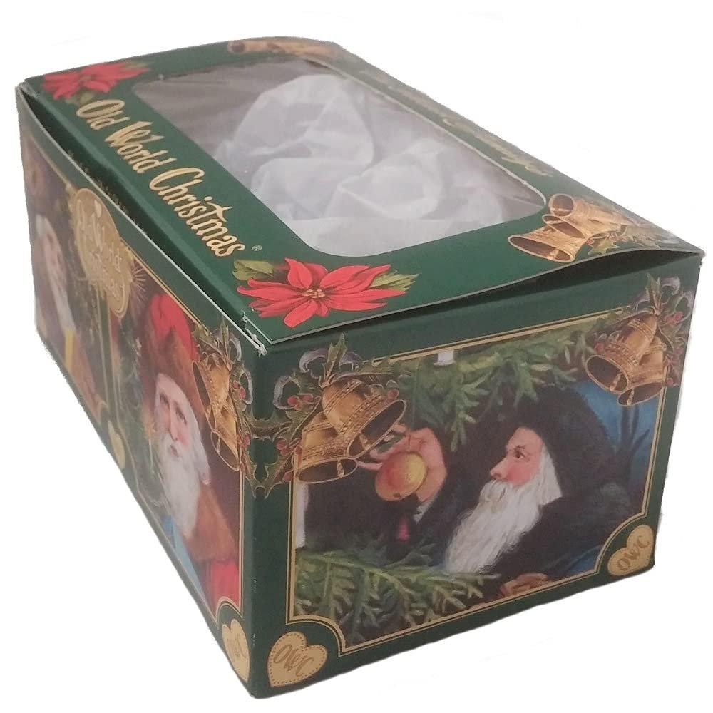 Old World Christmas Ornaments: Santa Collection Glass Blown Christmas Ornament for Christmas Tree