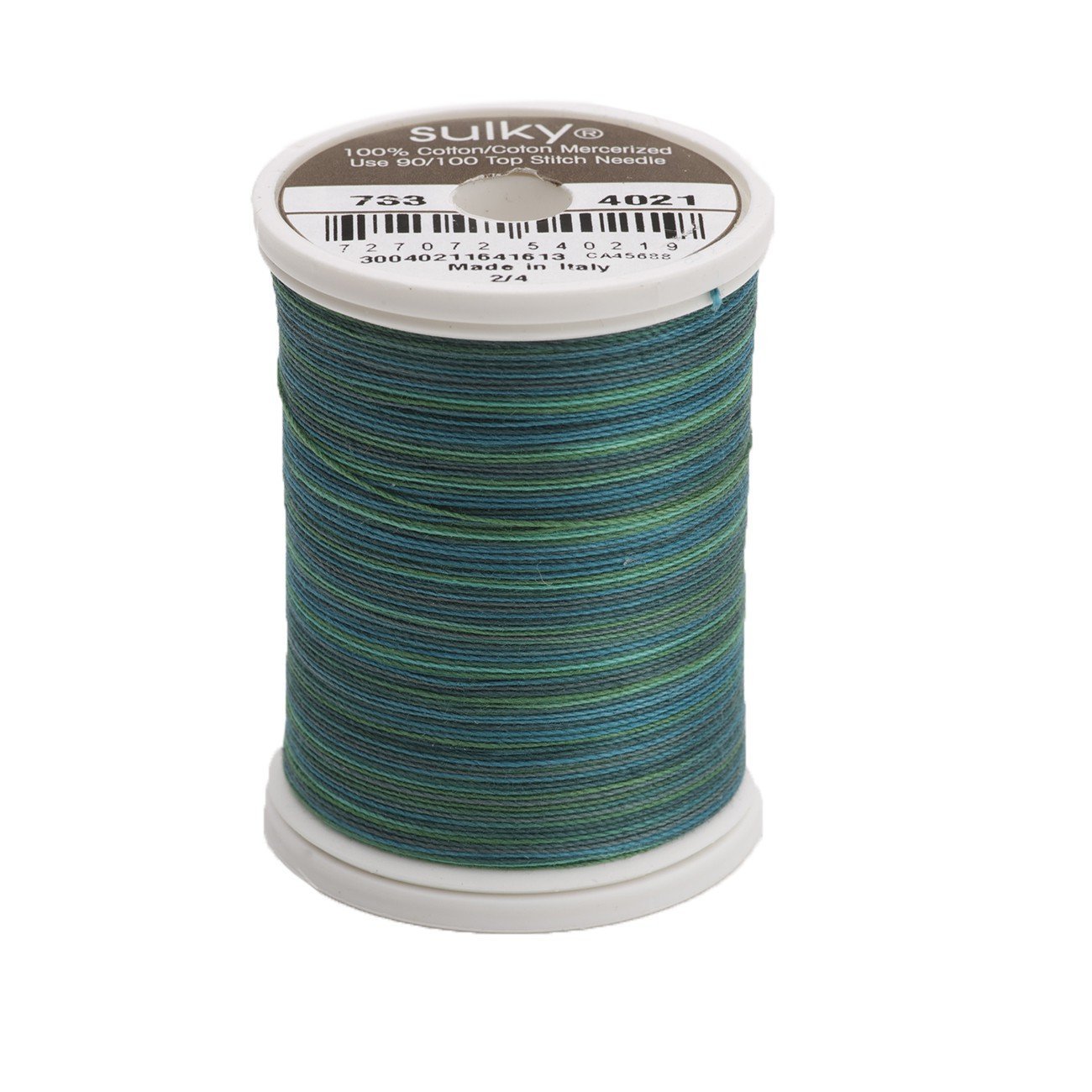 Sulky 27519 Blendables Thread 30wt 500yd, Truly Teal