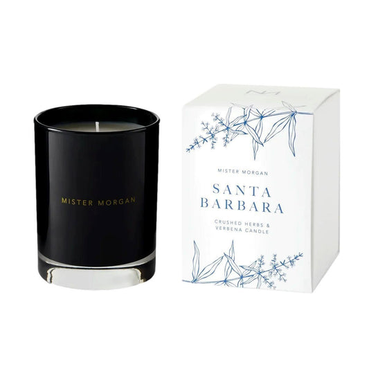 Niven Morgan, Santa Barbara, Crushed Herb and Verbena Candle, 11 Ounces
