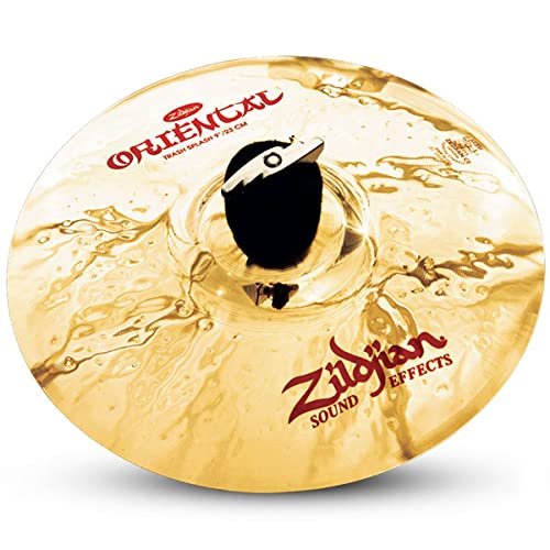 ZILDJIAN A0609 9" ORIENTAL TRASH SPLASH DRUMSET CYMBAL W/BRILLIANT FINISH With ZKEY