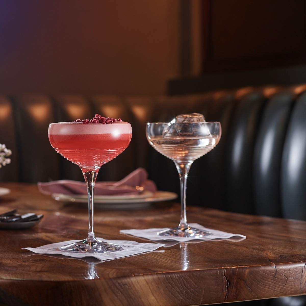 Waterford Mixology Rum Circon Large 10 oz Coupe, Set of 2