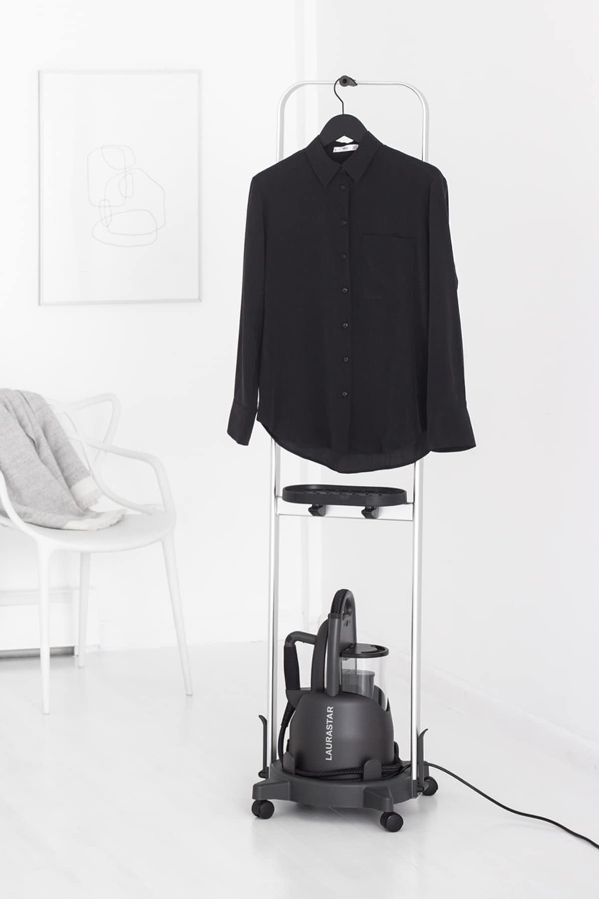 Laurastar Steam Cart for Lift in Aluminum