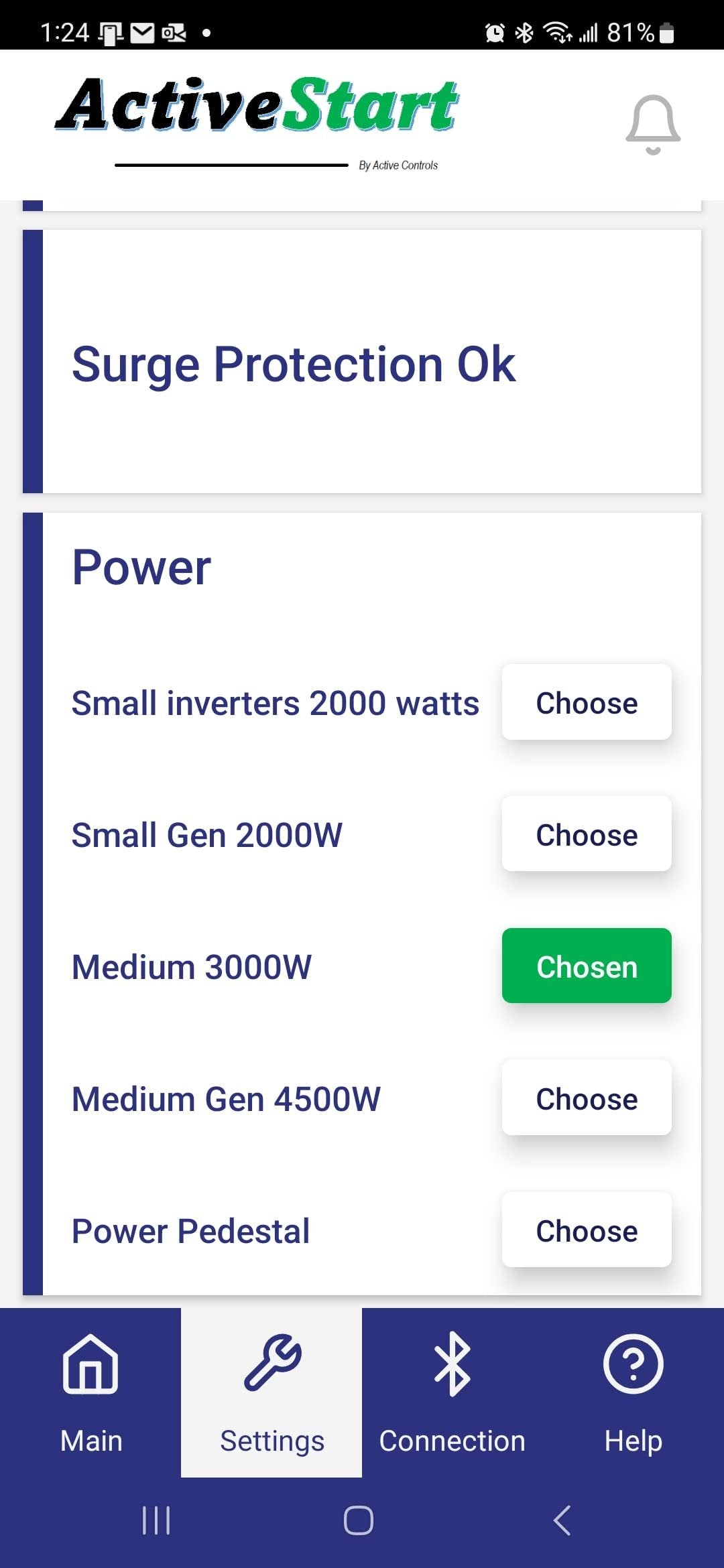 Softstart RV Air Conditioning 20 Amp Rating; 115 VAC; Reduces inrush current for generators. 15K BTU needs 2500 Watt to start 13.5K needs 2300Watts. Not for Solar Generators