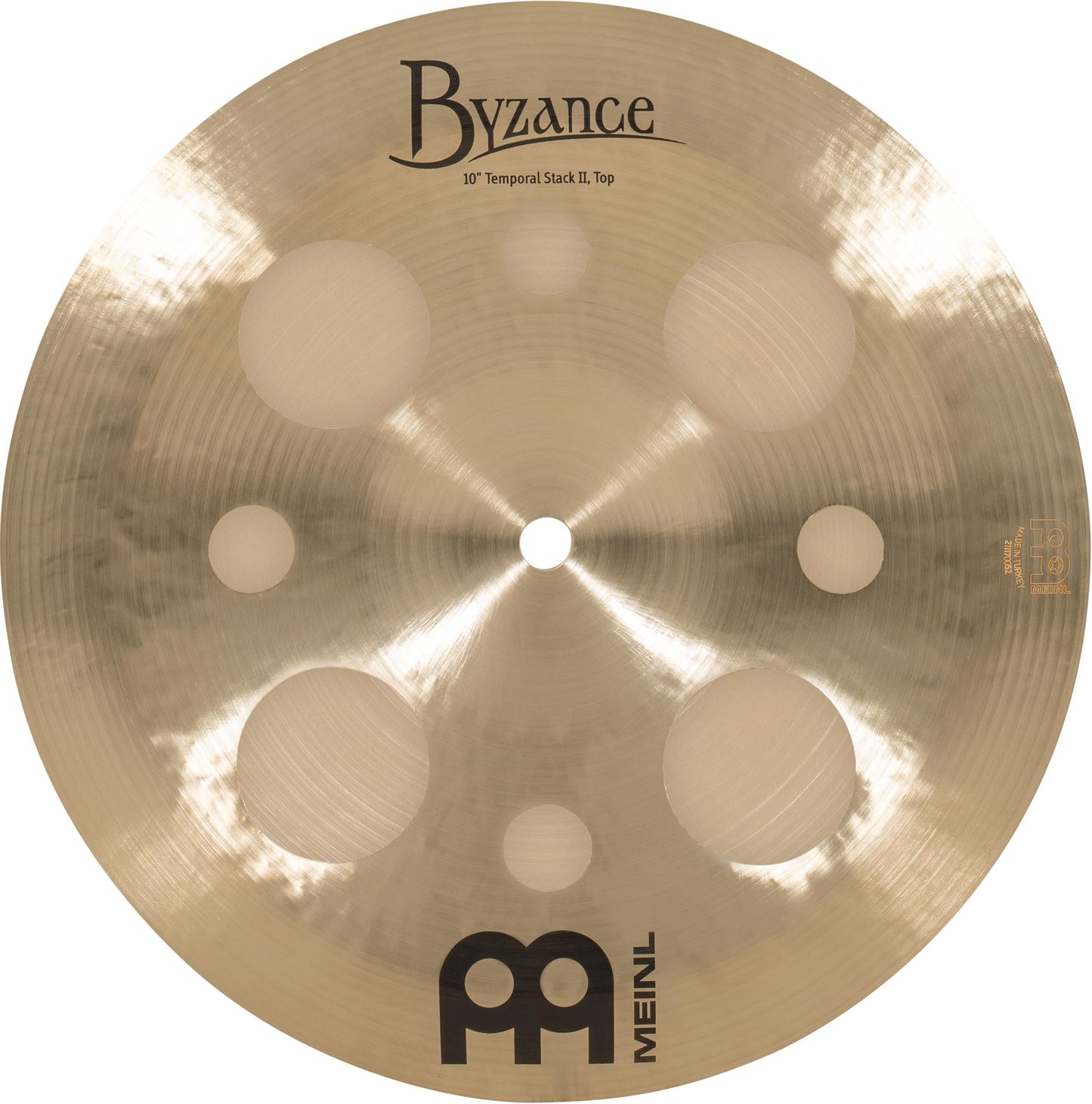 Meinl Cymbals Byzance II Matt Garstka 10" Artist Concept Model Temporal 2 Stack Effect, 2-Year Warranty (AC-TE2)