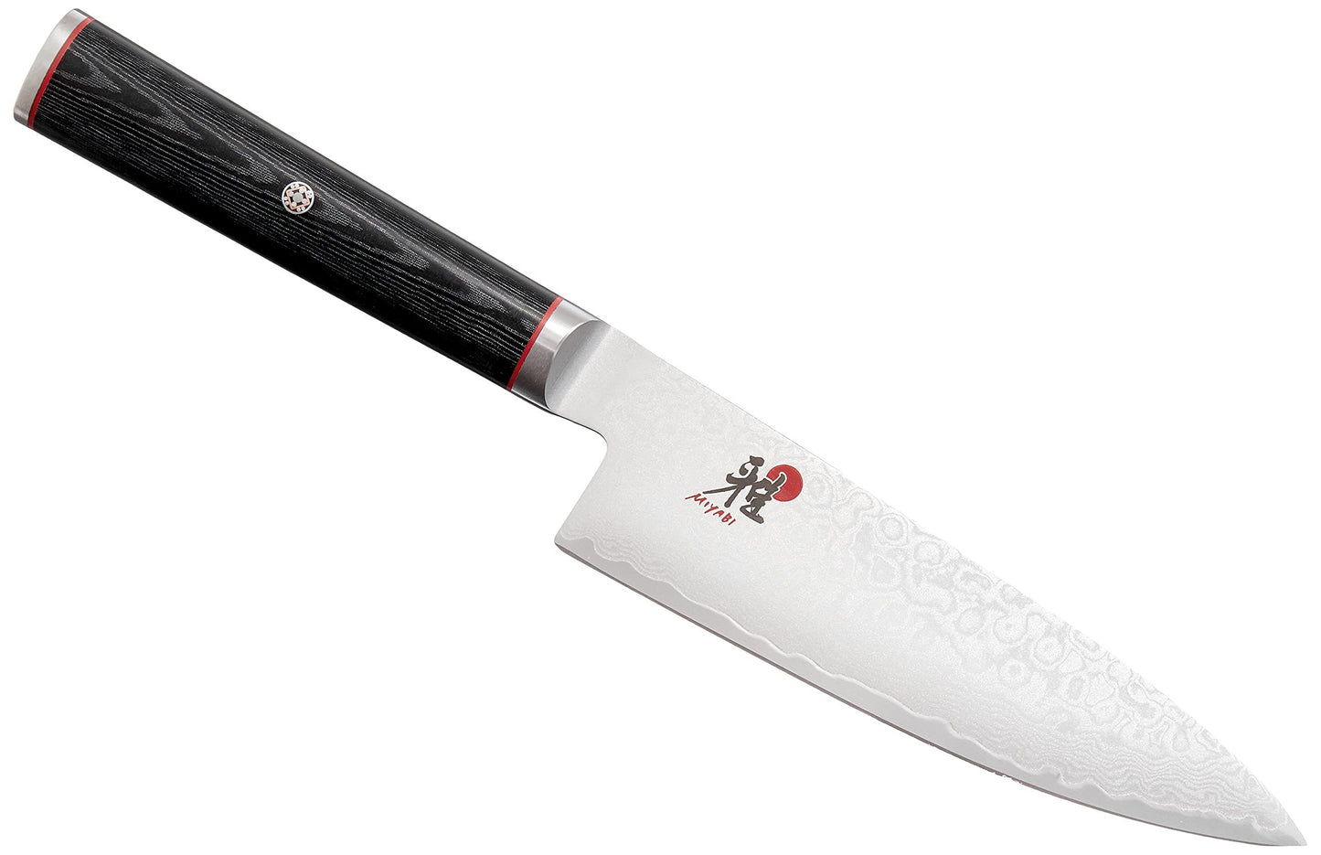 MIYABI Kaizen 6-Inch Chef's Knife, Black