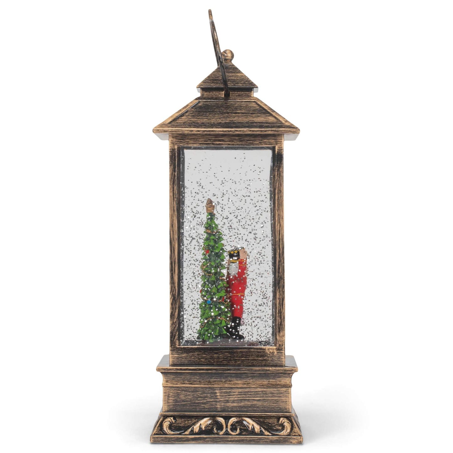 Roman 133516 Led Swirl Lantern Nutcracker Ballet, 10.7 inch, Black