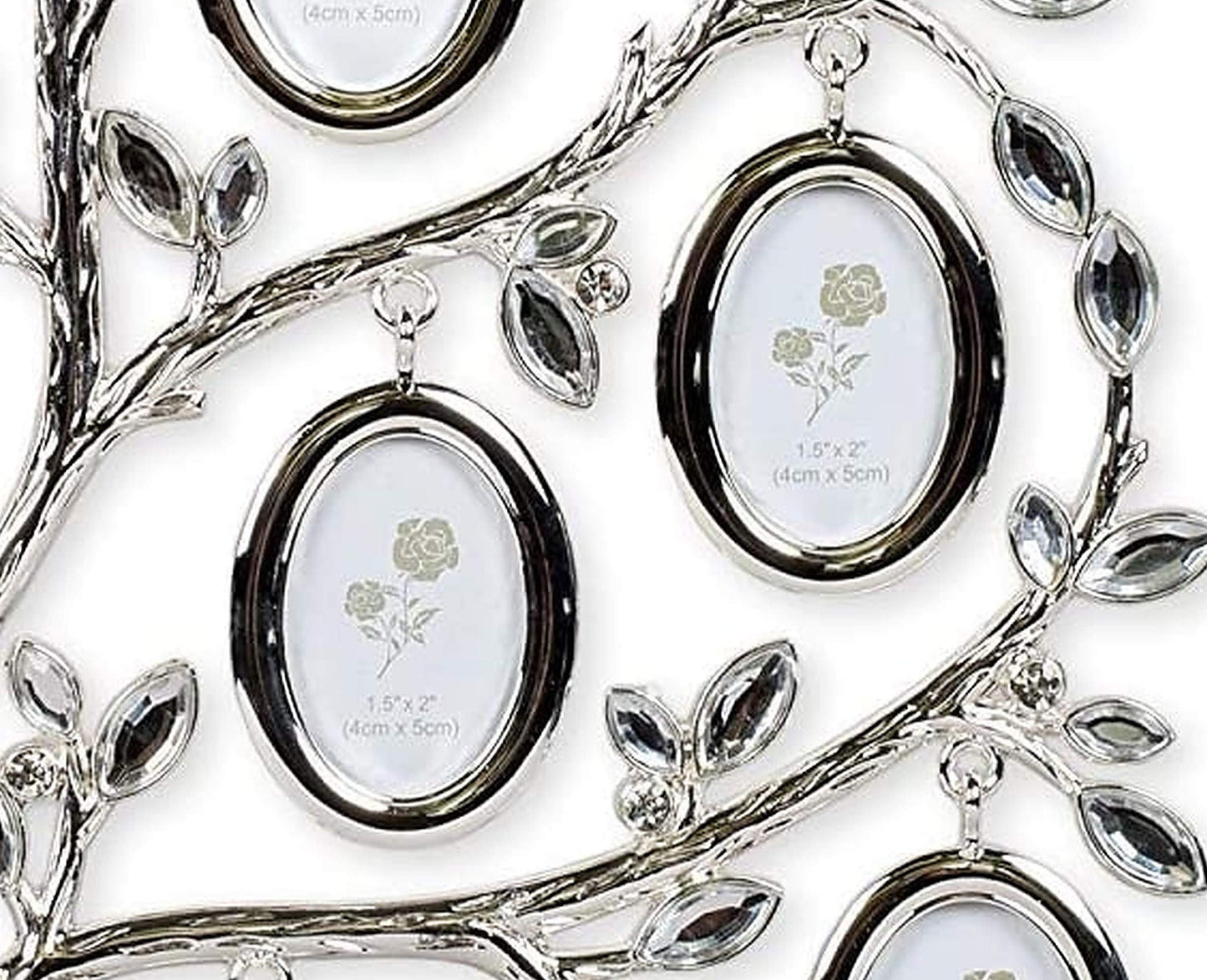 Roman Giftware Inc., Caroline Collection, Family Reunion Gift, 12" H Family Tree with 12 Photo,Religious, Inspirational, Durable (2x12x12)