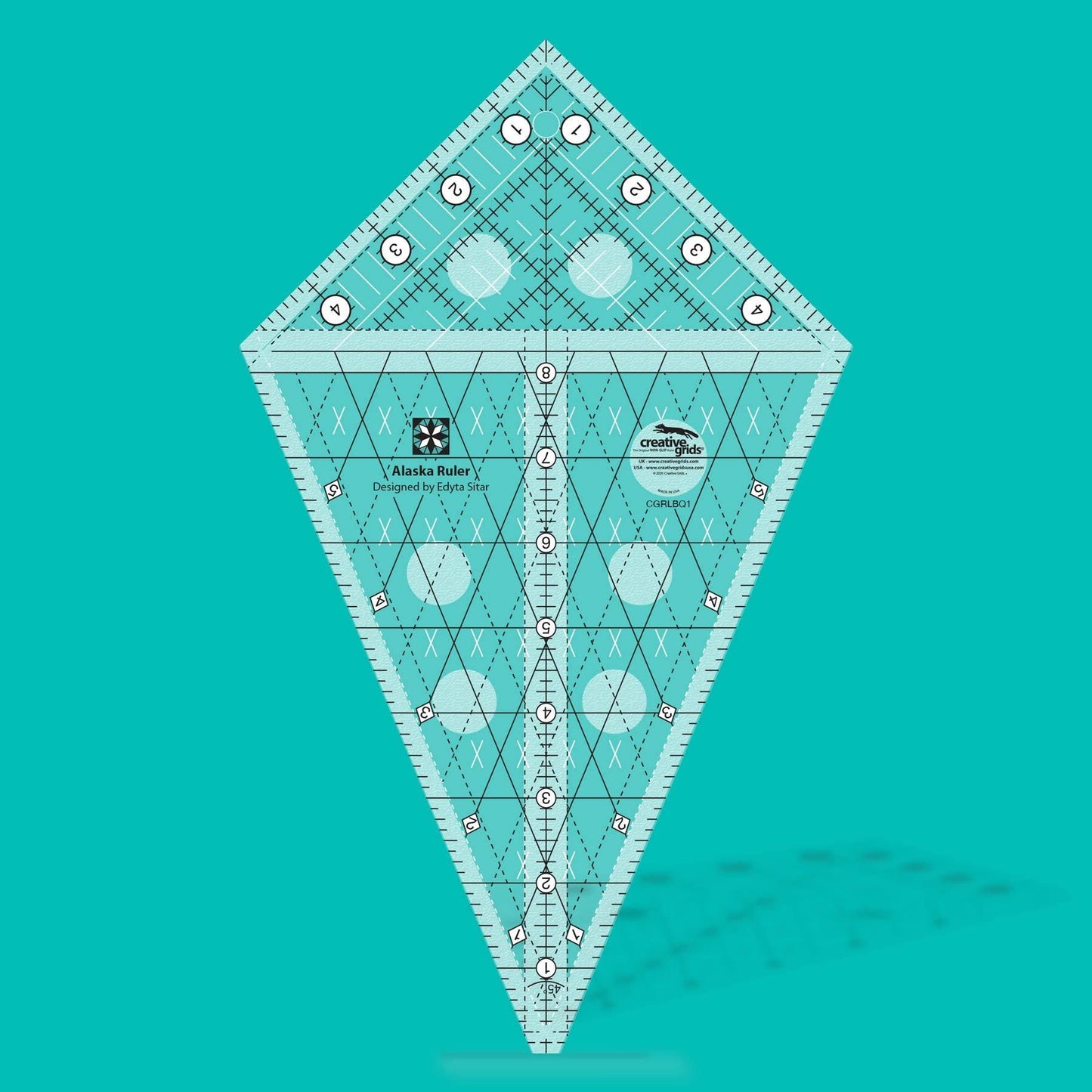 Creative Grids Alaska Ruler - CGRLBQ1