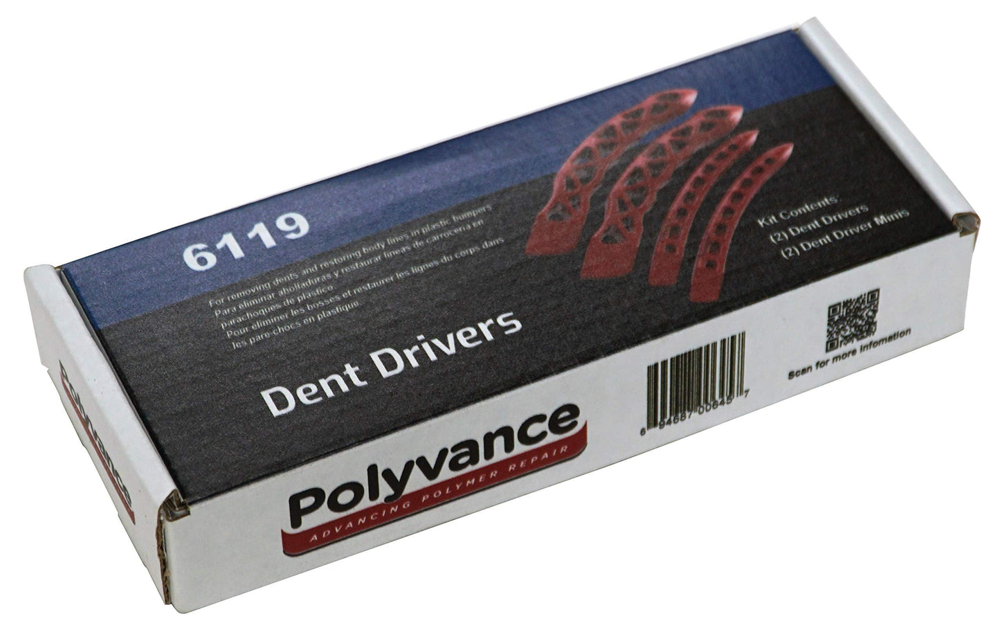 Polyvance Dent Driver Kit to Remove Dents in Bumper Covers