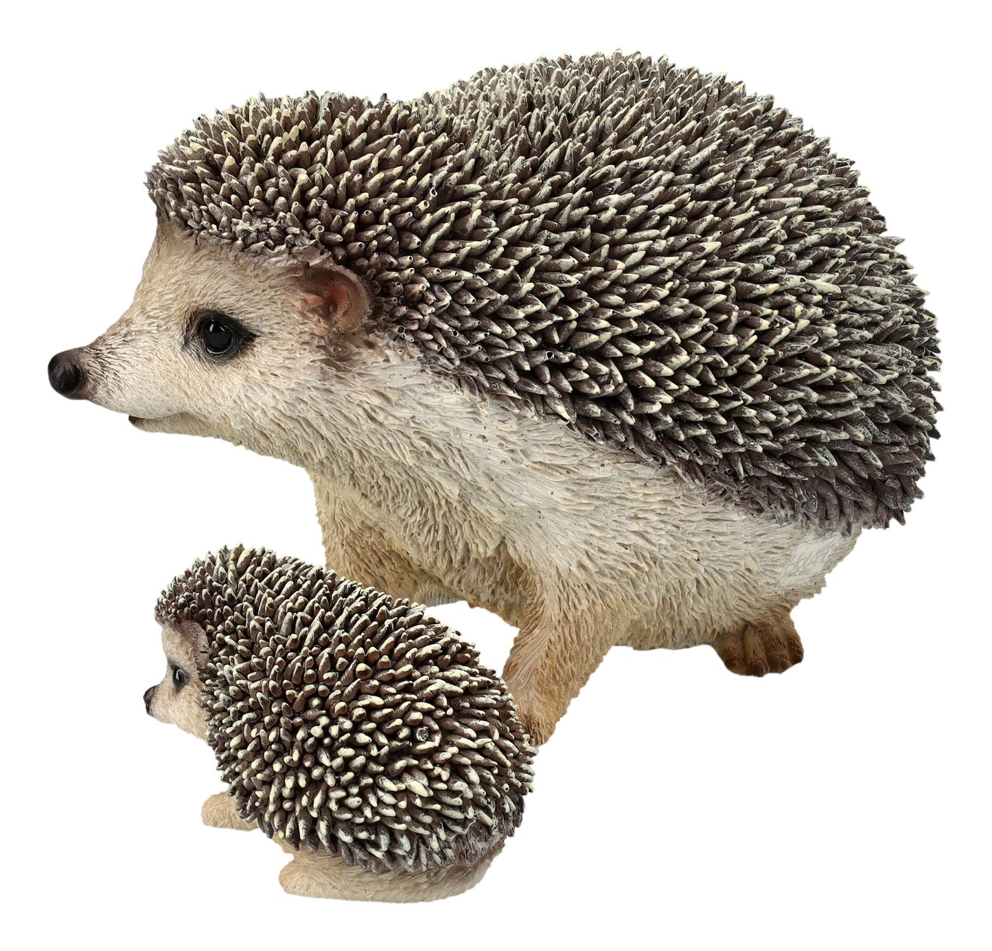 Pacific Trading Mother and Baby Hedgehog Figurine 17 Inch Multicolor