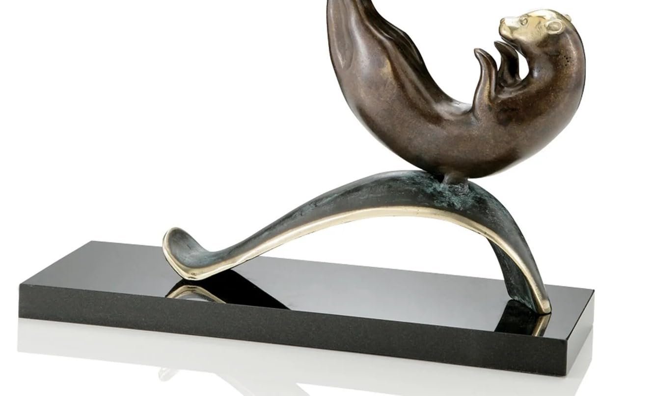SPI Home Balancing Act Otters Figurine