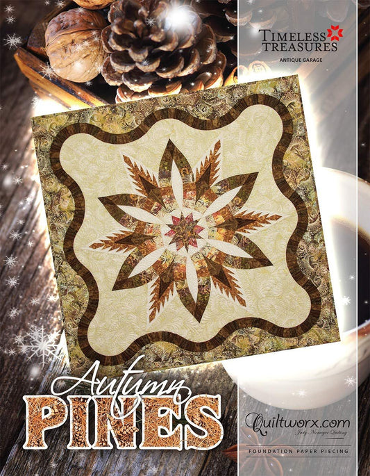Autumn Pines Quilt Pattern by Quiltworx
