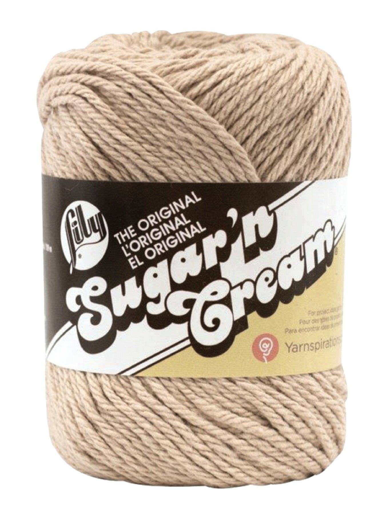 Sugar'N Cream Yarn - Solids-Jute