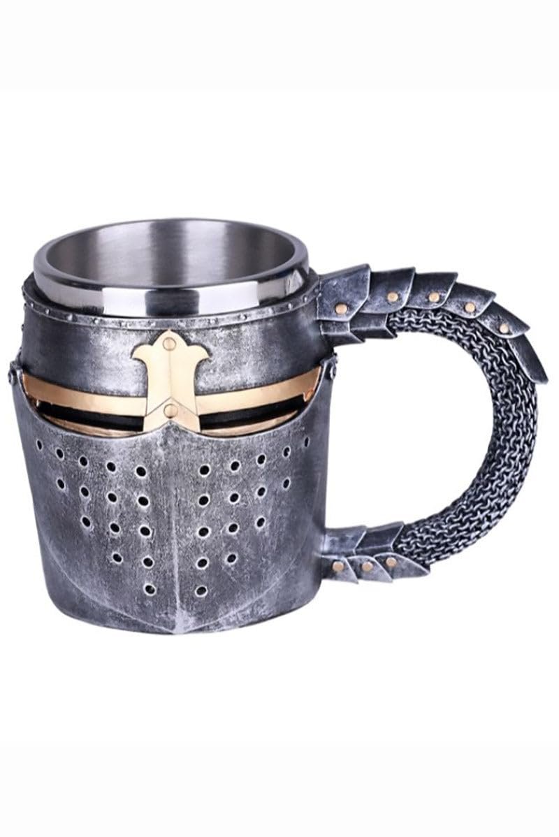 Pacific Trading Knight Helmet Mug Coffee Cup New