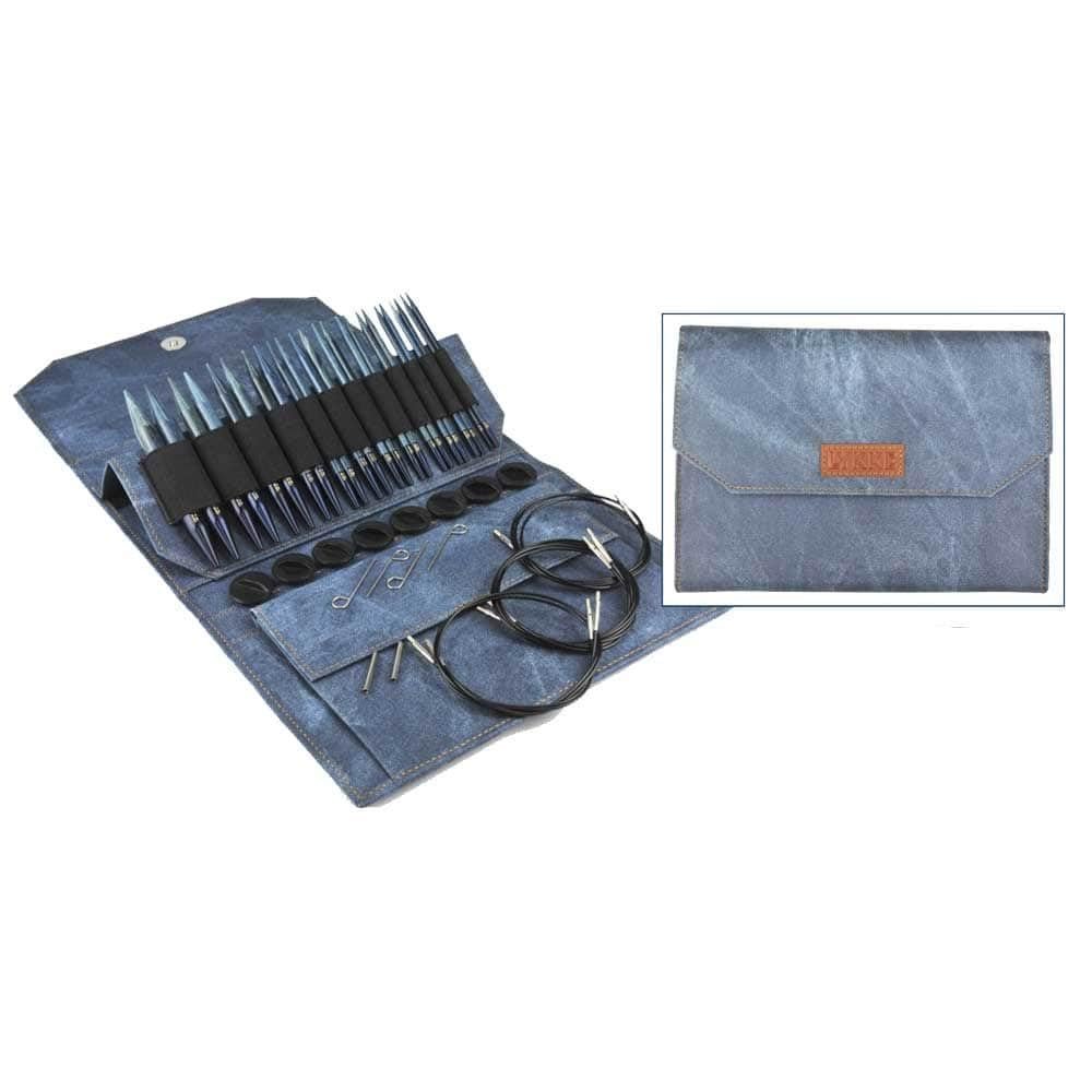 Lykke 3.5" Indigo Driftwood Interchangeable Gift Set Indigo
