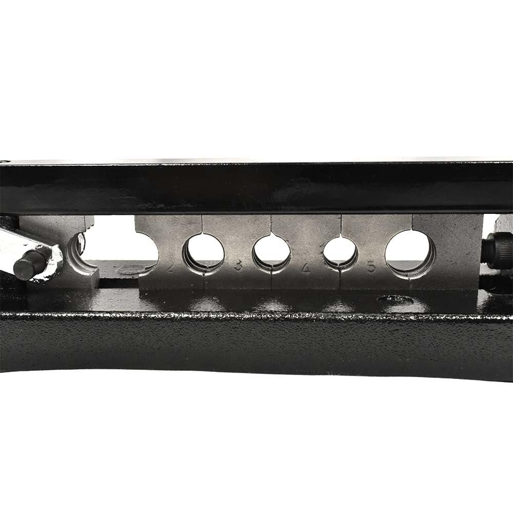 Interstate Pneumatics H8-KIT1 Heavy-Duty Bench Crimper (H8) with Ferrules (50PK) 0.718 Inch ID x 1 Inch & 0.656 Inch ID x 1 Inch