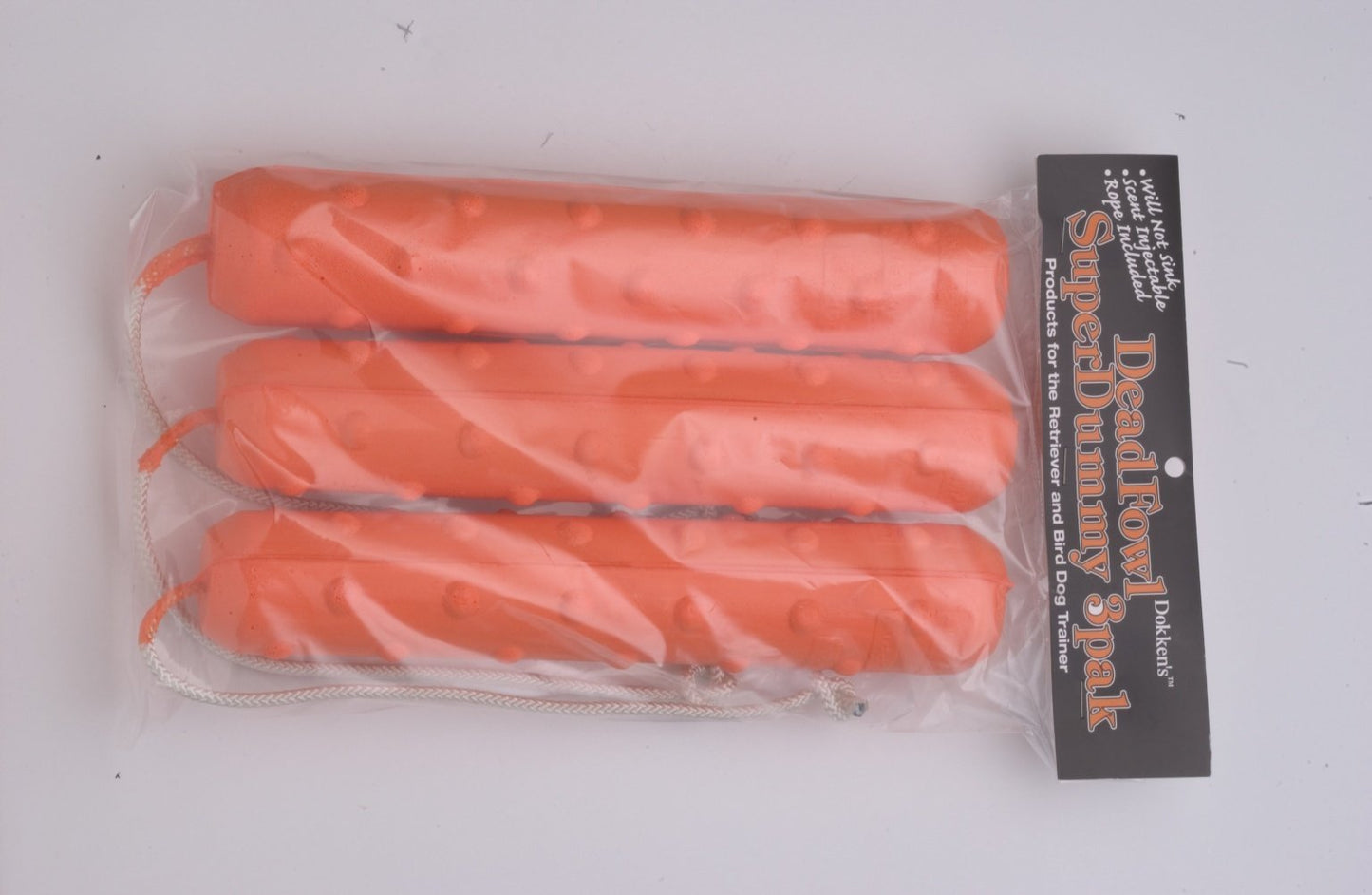 Dokken Orange Superdummy 3 Pak Dead Fowl Throw Bumpers