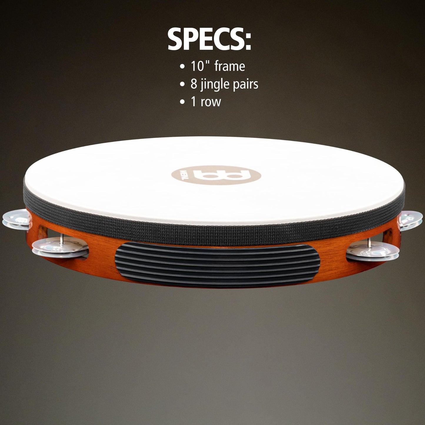 Traditional Aluminum Jingle Tambourine