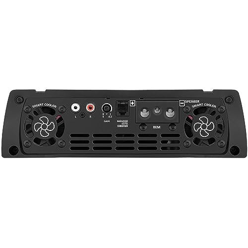 Taramps T 12.000 Chipeo Amplifier 2 Ohms 12000 Watts RMS 1 Channel Car Audio Peak Power 13300W RMS Monoblock Amp, Compatible with Monitor Level Remote