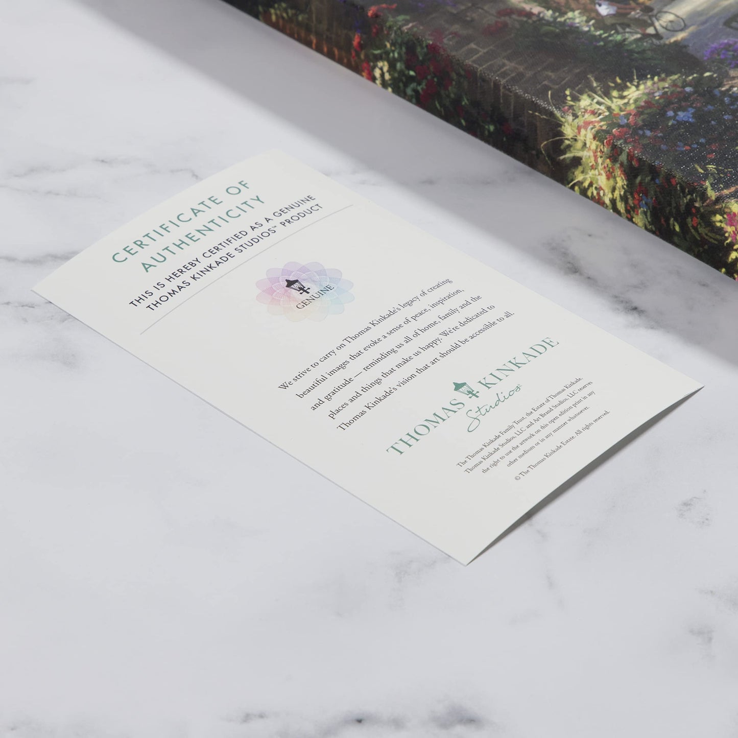 Thomas Kinkade Santa's Workshop