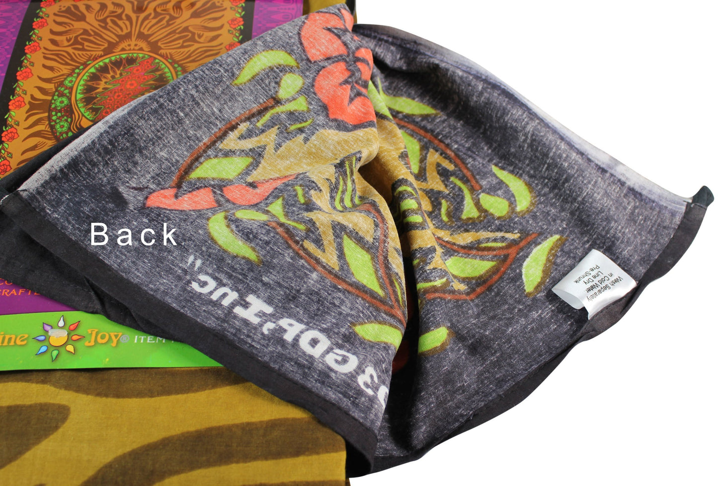 Sunshine Joy 3D Grateful Dead Skull & Roses Tapestry