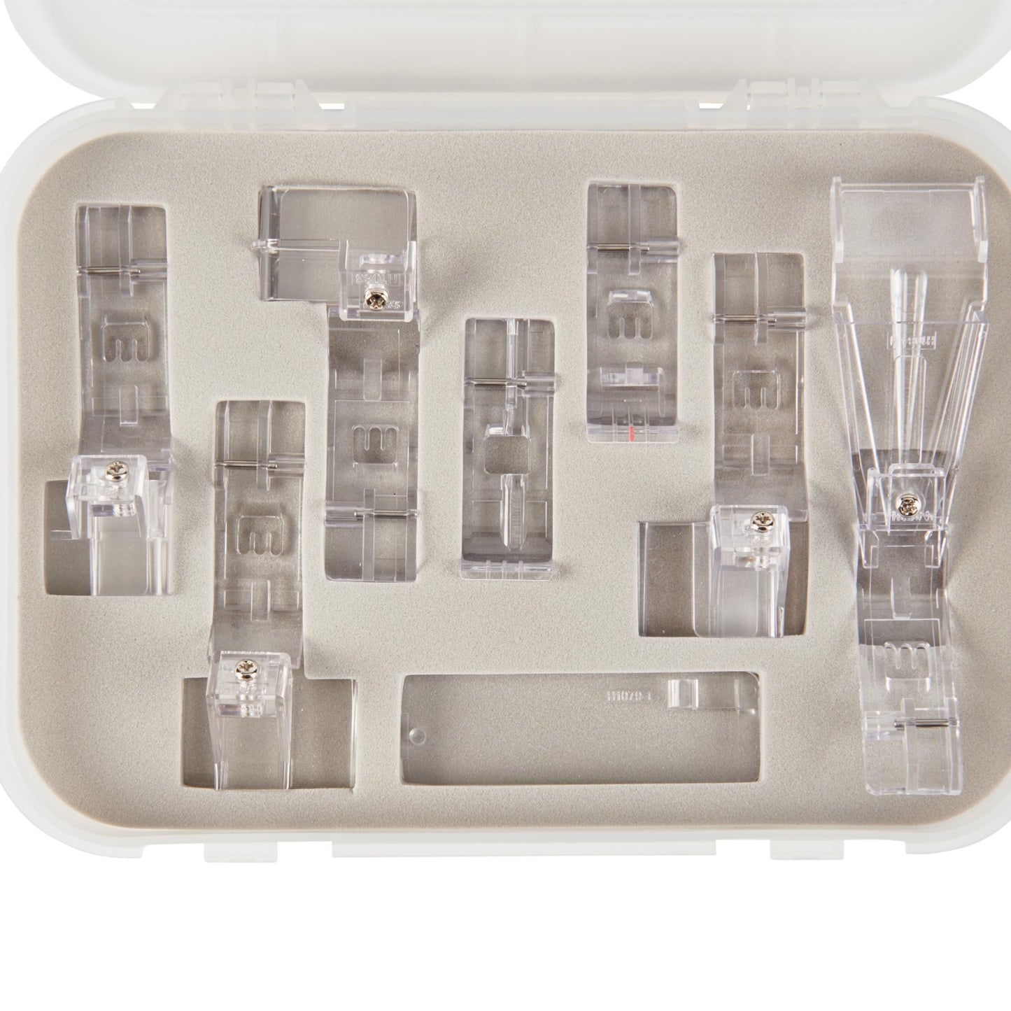 Bernette Presser-Foot Set b42 / b48 / b62 / b68, Silver