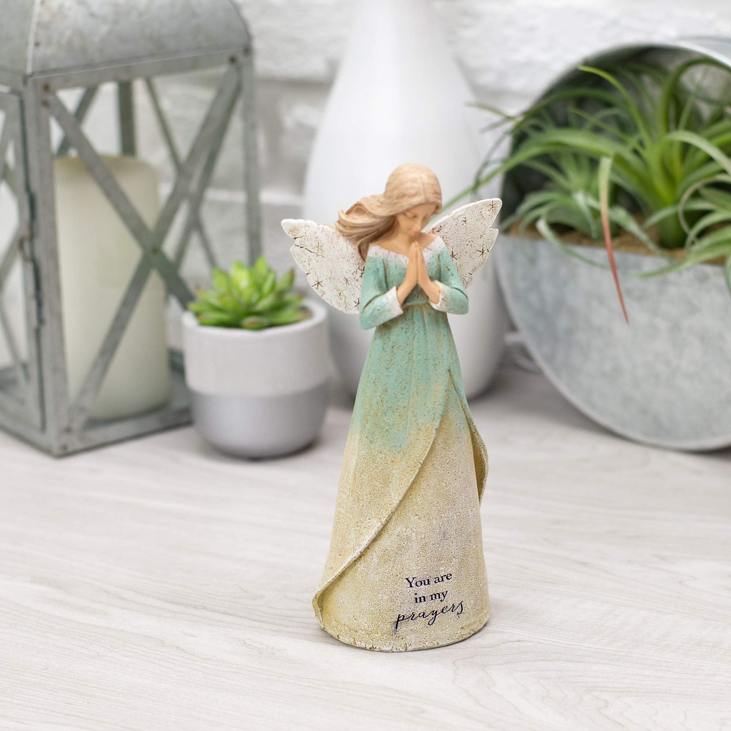 Roman Giftware Inc., Inspirational Angels Collection, 8.5" H Praying Angel,Religious, Inspirational, Durable (3x2x8)