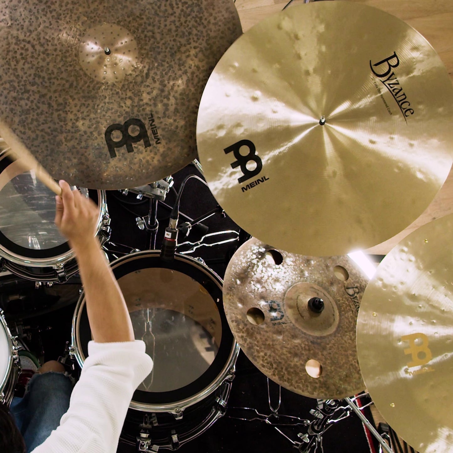 Meinl Cymbals AC Matt Garstka Artist Concept Model Byzance Fat Stack, inch