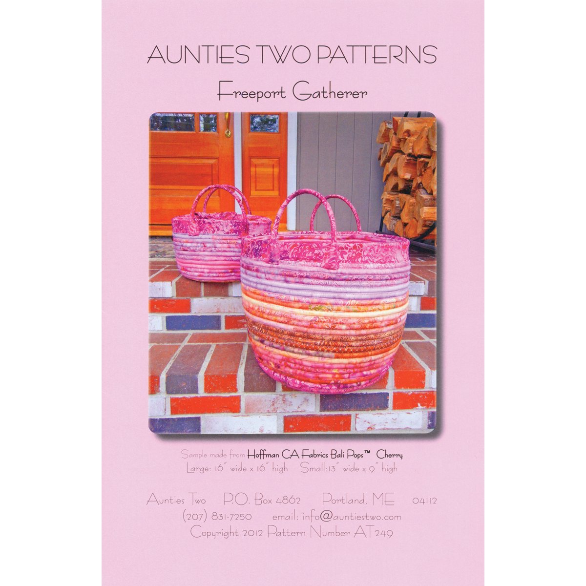 Aunties Two Patterns Freeport Gatherer Pattern
