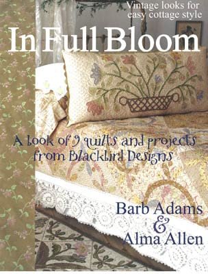 in Full Bloom (Quilt) Book by Blackbird Designs Tan