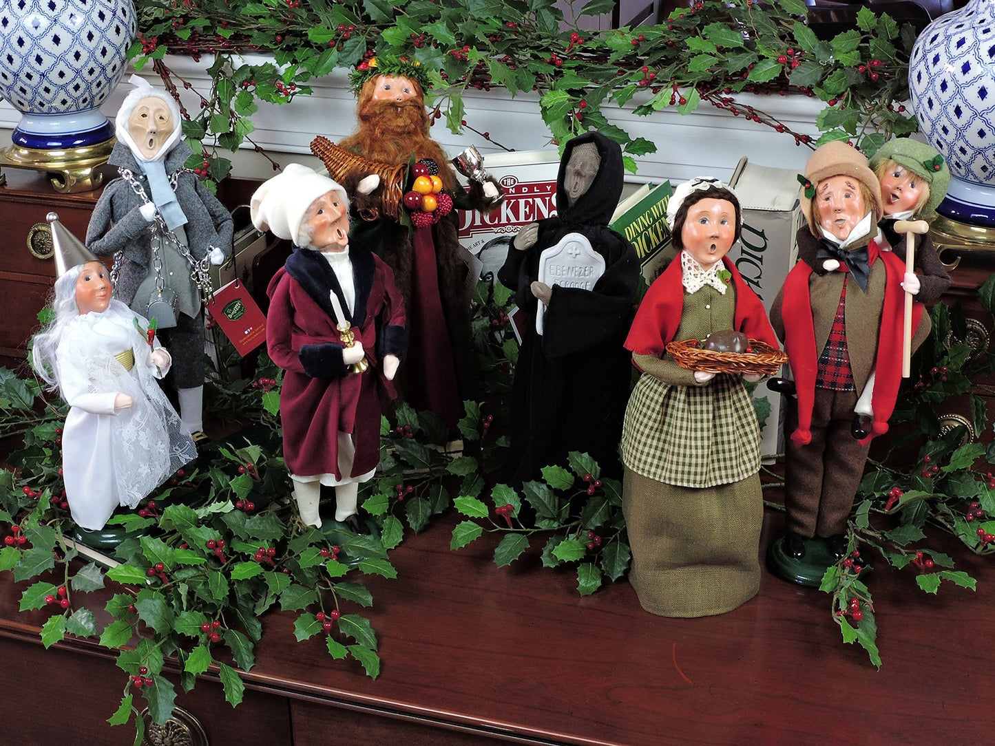 Byers' Choice Marley's Ghost Caroler Figurine 205 from The A Christmas Carol Collection