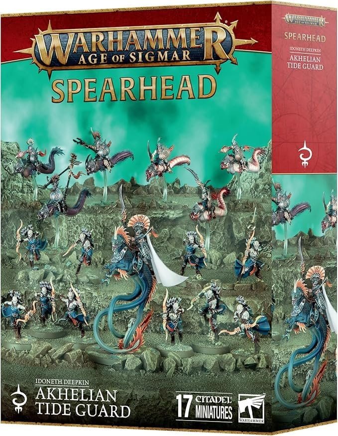 Games Workshop Warhammer SPEARHEAD: IDONETH DEEPKIN AKHELIAN Tide Guard