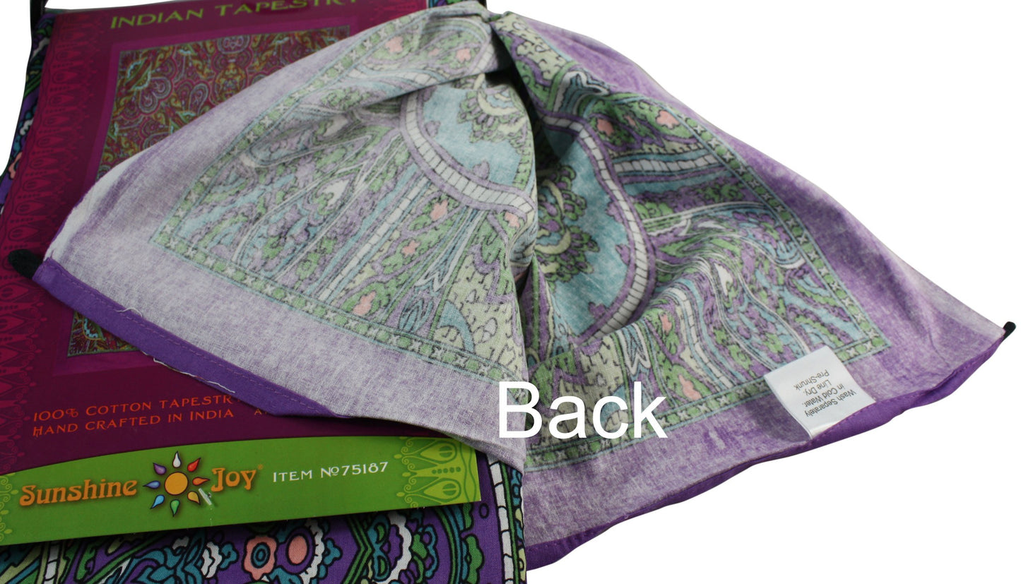 Sunshine Joy 3D Kaleidoscope Paisley Tapestry Tablecloth Beach Sheet 60x90 Inches