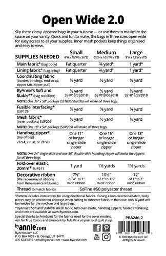 Annie Open Wide 2.0 Pattern