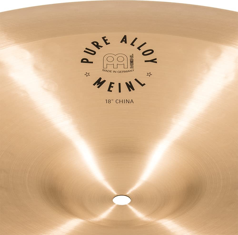 Meinl 18" China Cymbal - Pure Alloy Traditional - Made in Germany, 2-YEAR WARRANTY (PA18CH)