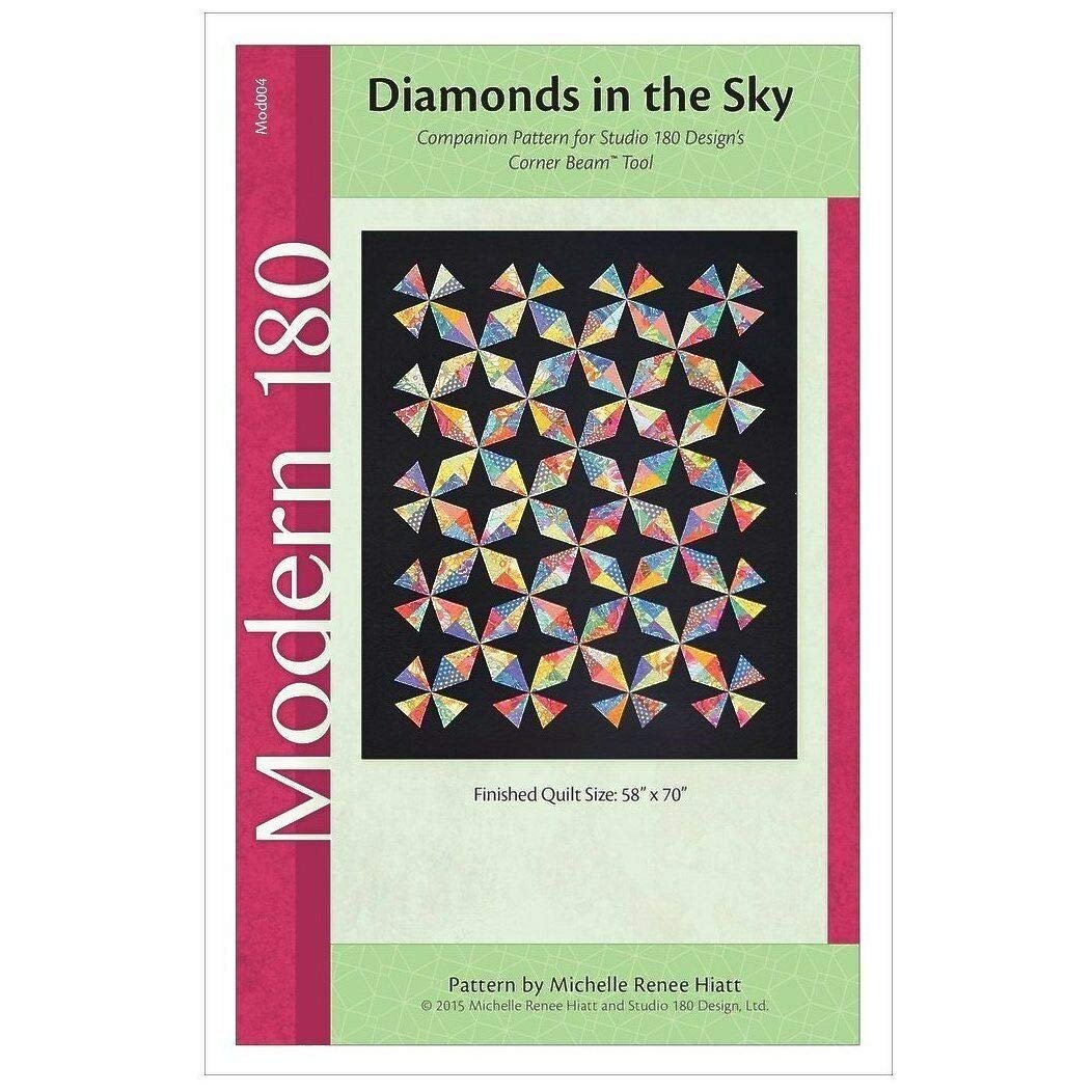 Modern180 Diamonds in The Sky Quilt Pattern by Studio 180 Designs