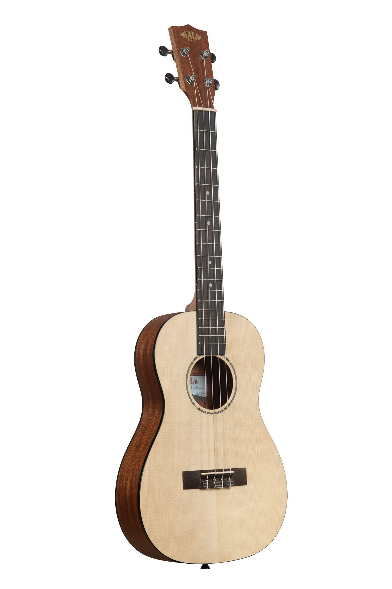 Kala Brand Music Co. Travel, 4-String Ukulele, Natural, Baritone (KA-SSTU-B)