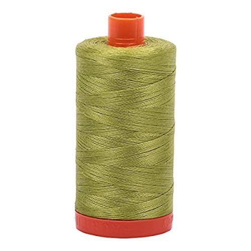 Aurifil Mako Cotton Thread Solid 50wt 1422yds Light Leaf Green