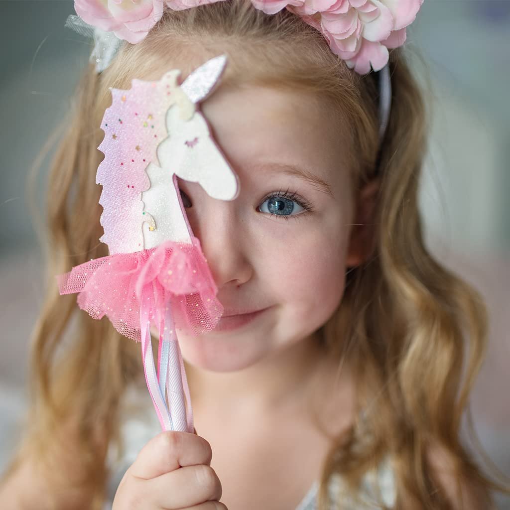 Great pretenders 15960 Fanciful Unicorn Wand Beanies, Masks and Party Accessories, Multi-Coloured (Multi-Coloured)