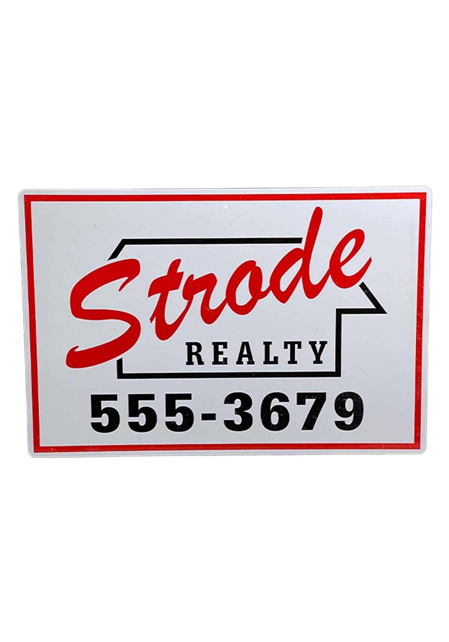 Trick Or Treat Studios Strode Realty Metal Sign from Halloween Standard
