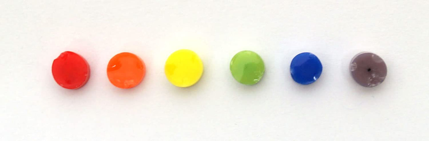 Rainbow Dot Assortment - 96 Coe