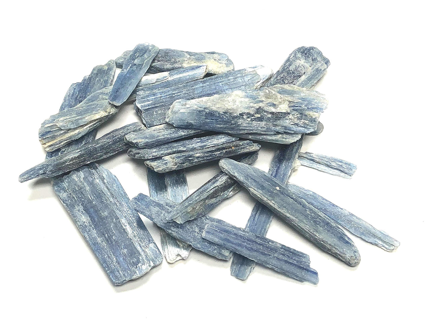 Zentron Crystal Collection: Rough Natural Blue Kyanite Stones 1-3" Pieces