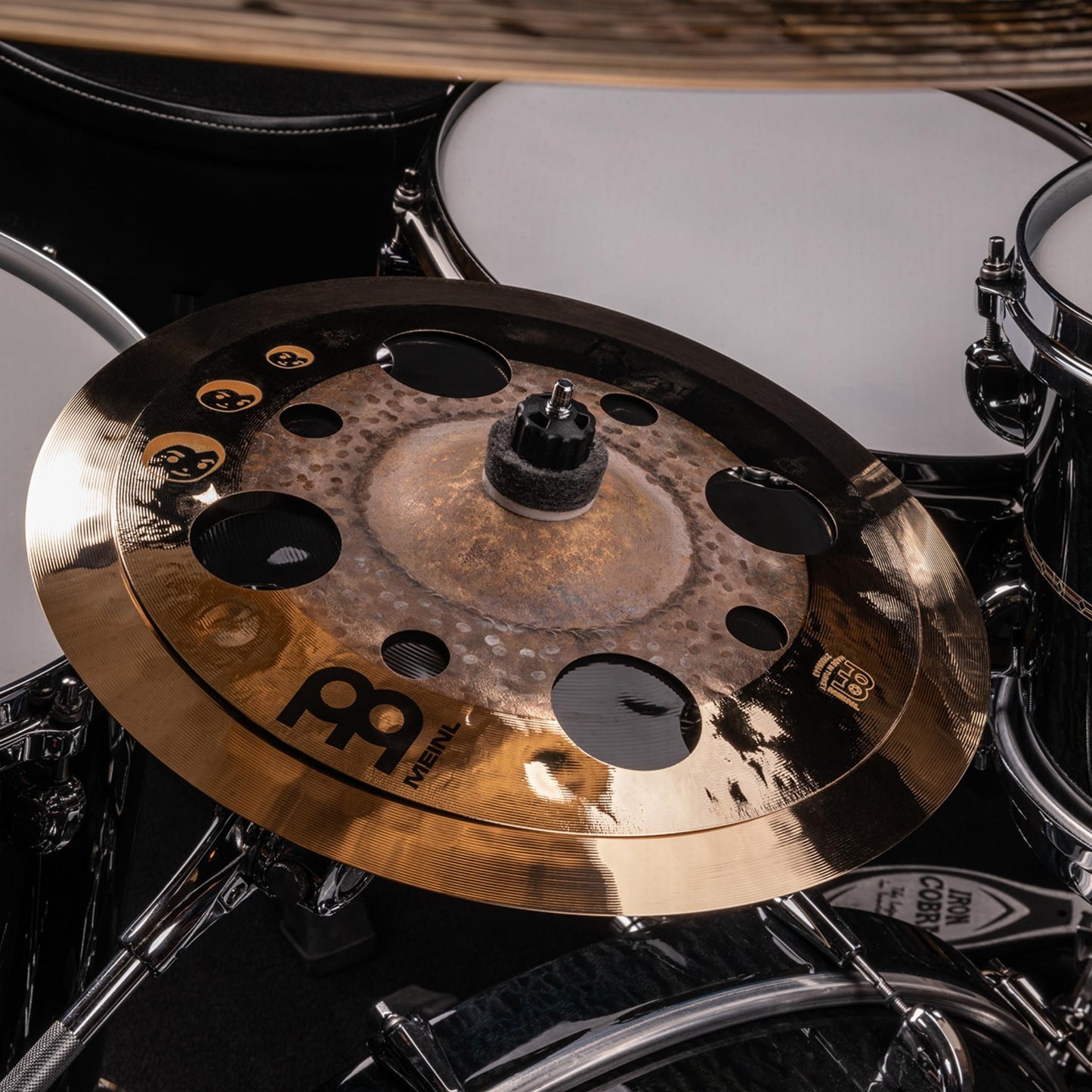 Meinl Cymbals Byzance Luke Holland 10"/12" Artist Concept Model Baby Stack Effect, 2-Year Warranty (AC