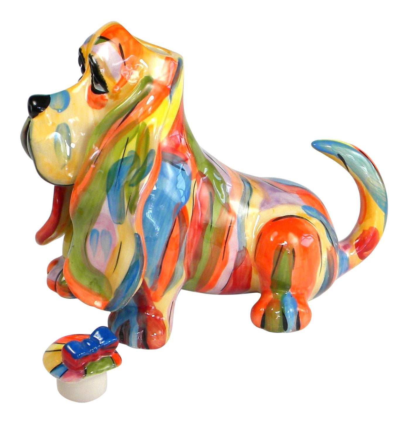 Blue Sky Clayworks Cocker Spaniel Ceramic Teapot